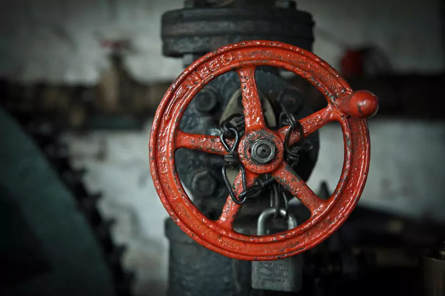 jammed water valve