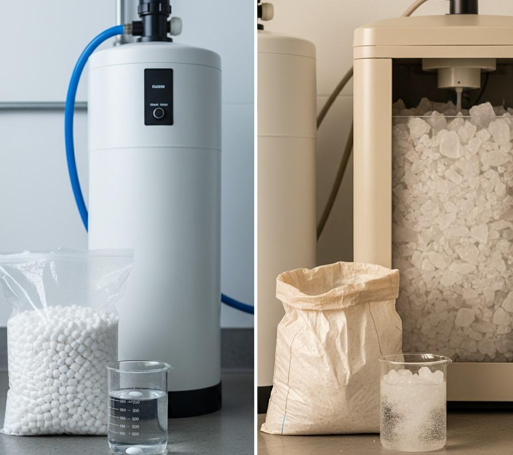 Pellet vs. Crystal Salt: What’s Best for Your Water Softener?