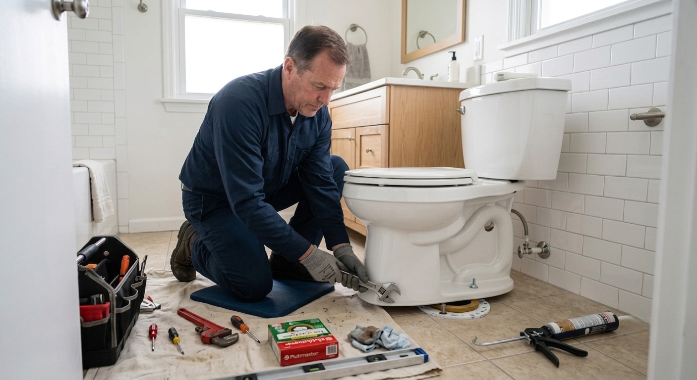 What Happens During a Professional Toilet Installation Appointment?