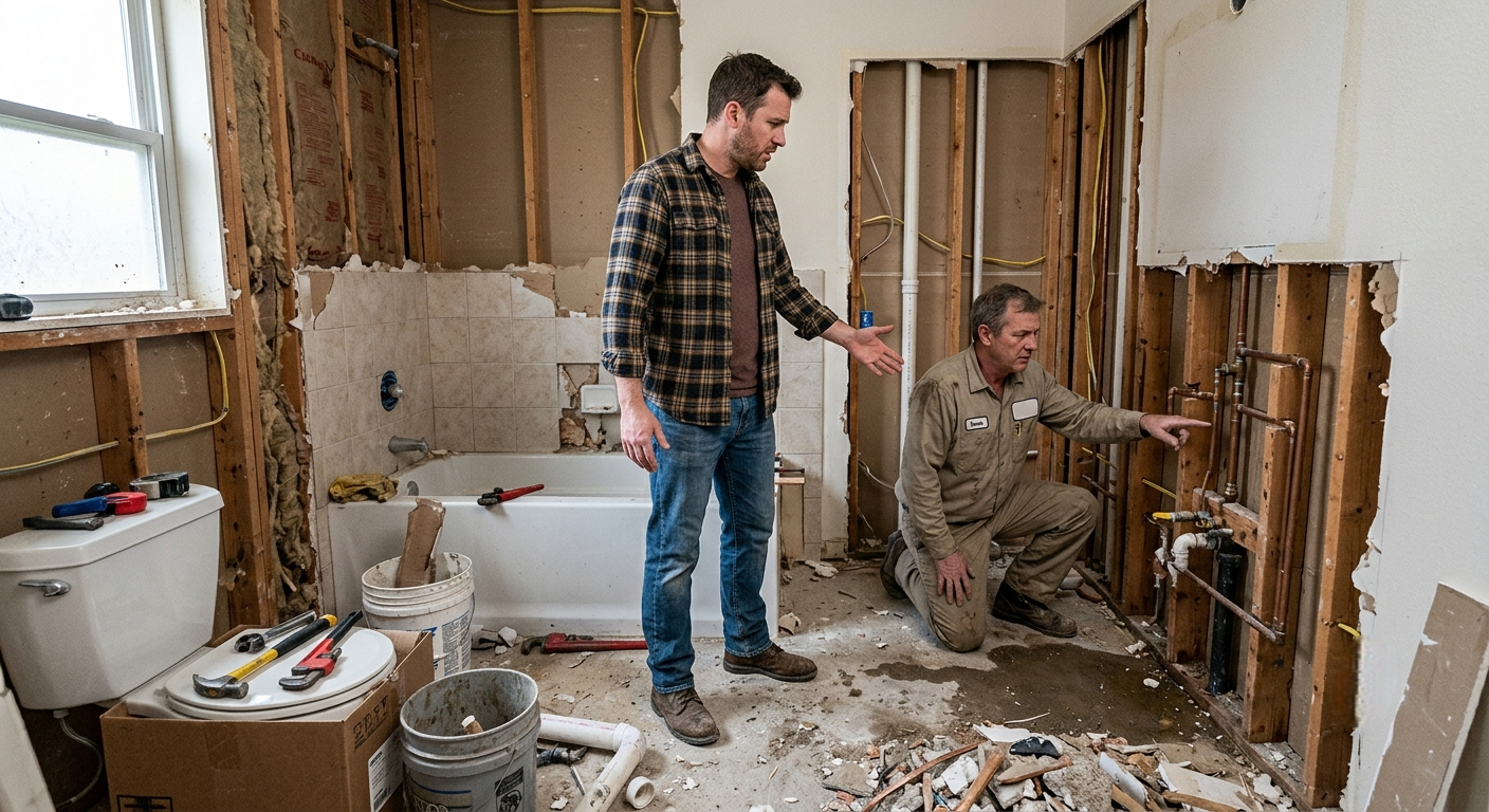Why Bathroom Remodeling Projects Fail Without Proper Plumbing Planning